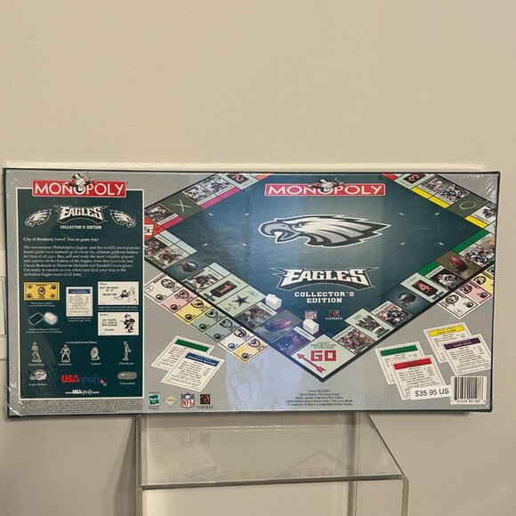 NEW NFL Philadelphia EAGLES Collector's Edition Monopoly Board Game - Sealed - Picture 3 of 7